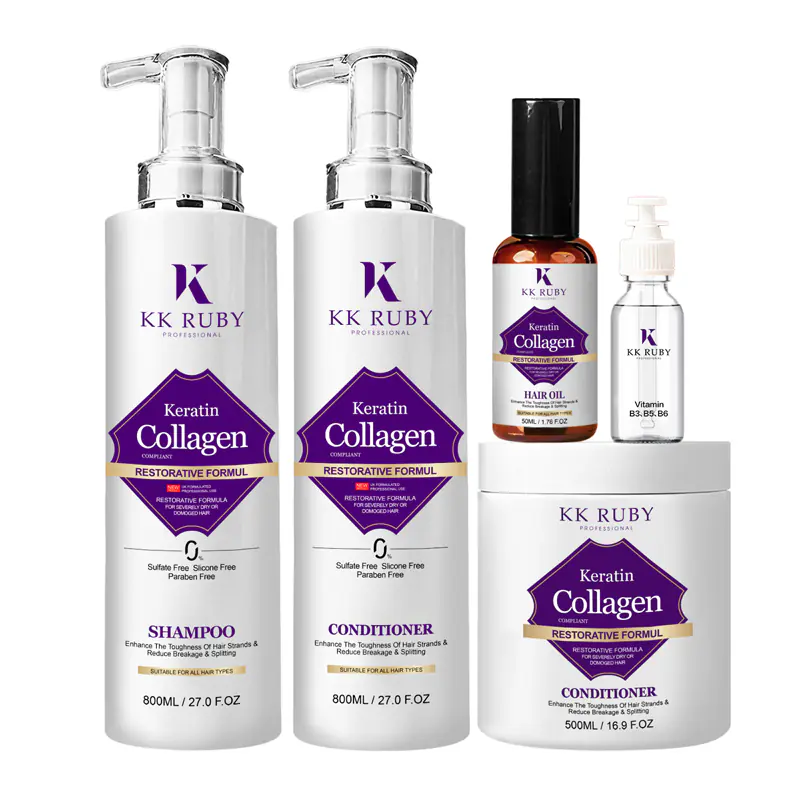 Collagen & Keratin Hair Care Shampoo Set